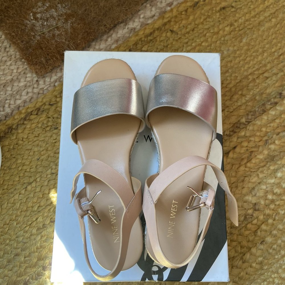Nine West Espadrille Wedge Sandals